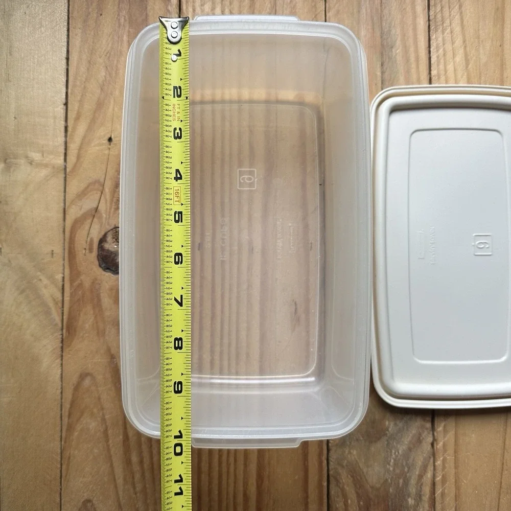 Vintage Rubbermaid Servin Saver #9 Rectangle Bread Loaf Storage Container 12 Cup